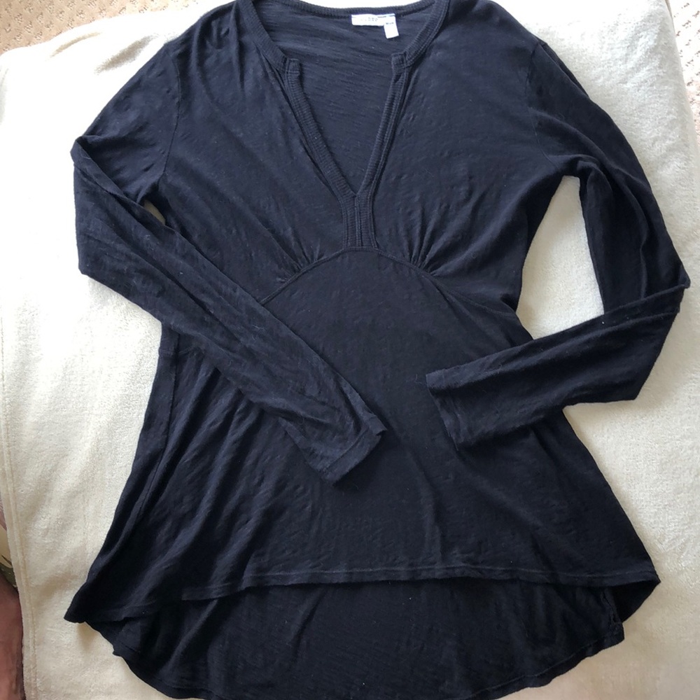 Black high low top
